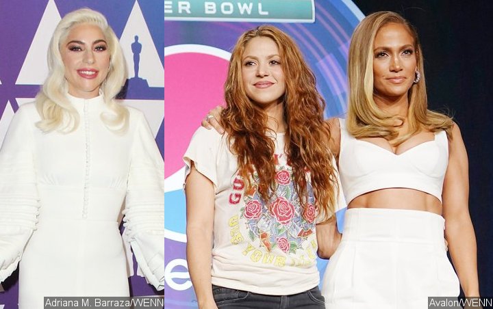 Lady GaGa Shades Jennifer Lopez and Shakira Ahead of Super Bowl Halftime Show