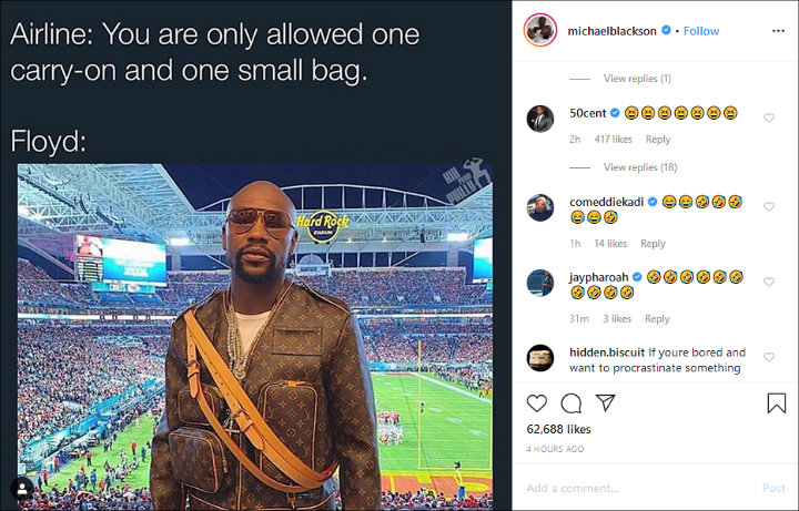 Floyd Mayweather Is Trolled for His Louis Vuitton Outfit ...