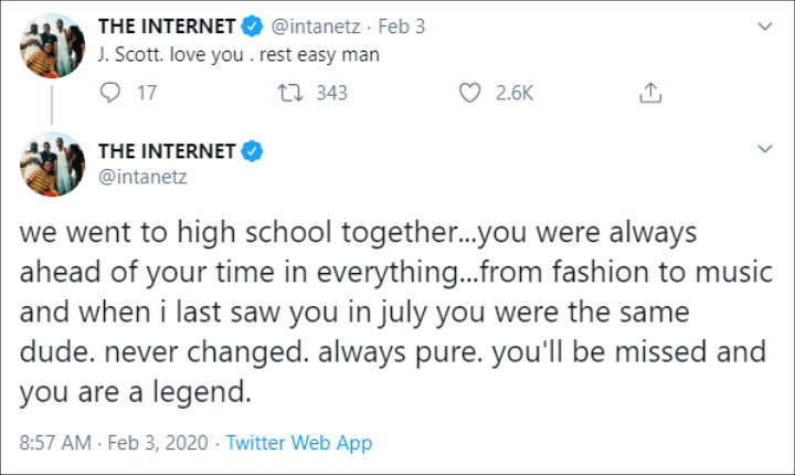 The Internet Pays Tribute to J. Scott