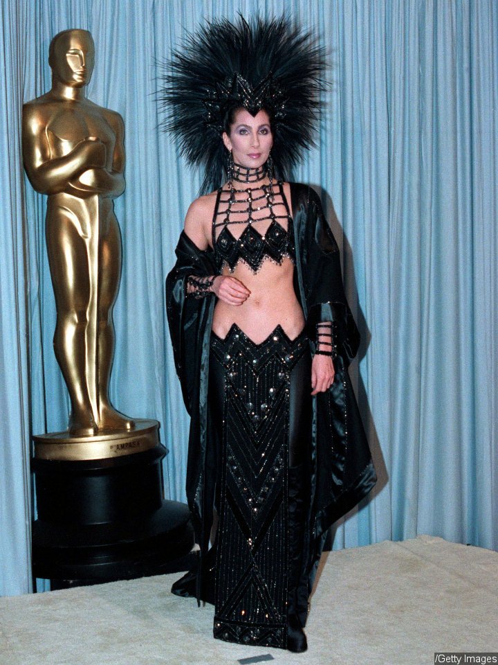 Cher at the 1986 Academy Awards