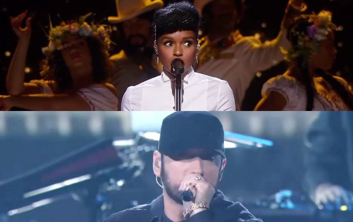 Oscars 2020: Janelle Monae Shades the Academy, Eminem Makes Surprise Appearance