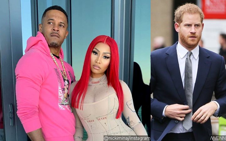 Nicki Minaj Likens Husband Kenneth Petty to Prince Harry