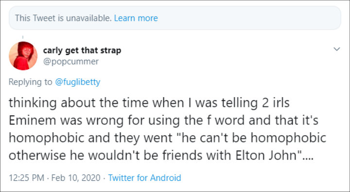 Eminem is slammed for being homophobic