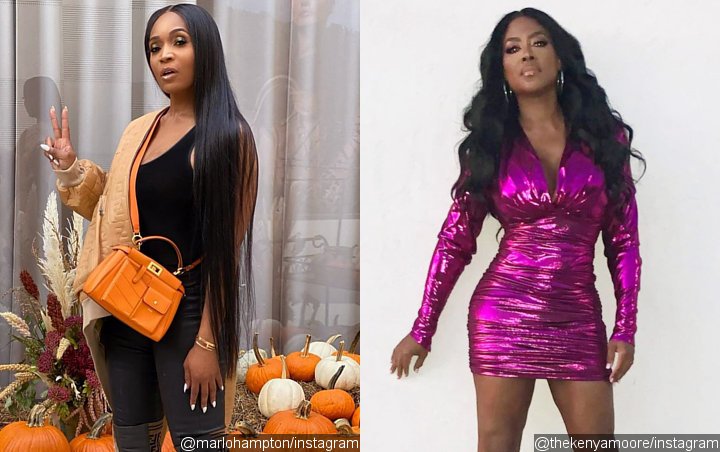 Marlo Hampton Says She's Praying for Kenya Moore Because She Is a 'Sad Case'