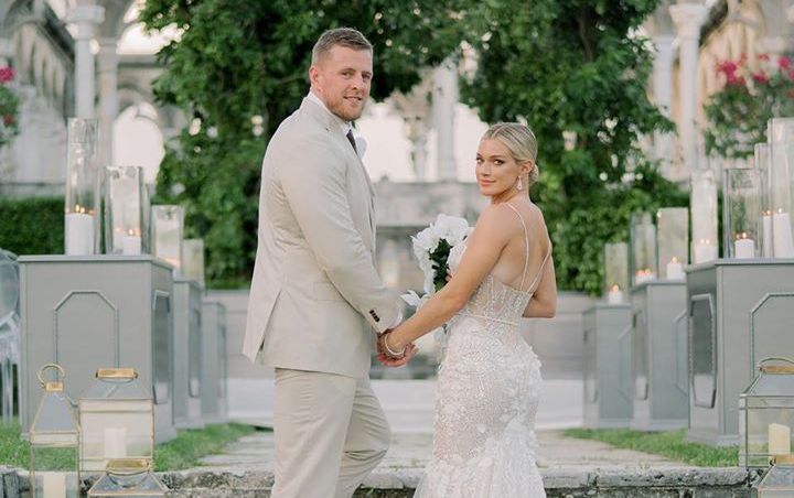 NFL Star J.J. Watt Marries Soccer Player in the Bahamas