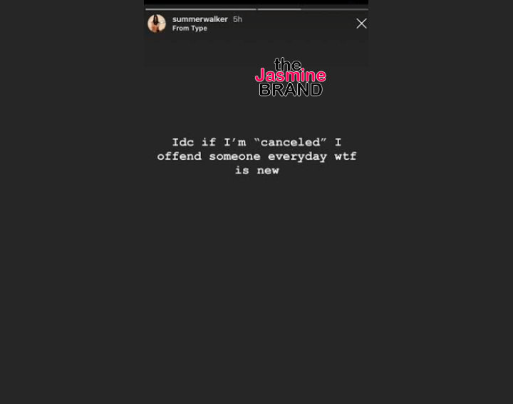 Summer Walker Feigns Indifference After Backlash Over HIV Comments