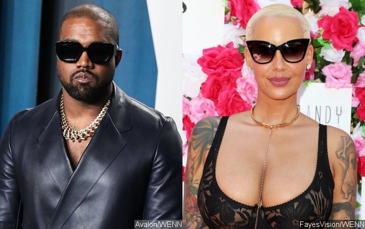 Kanye West and Amber Rose