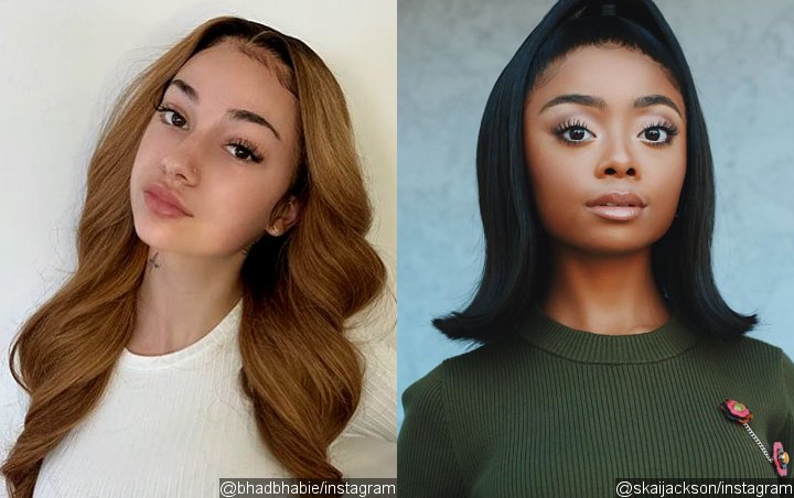 Bhad Bhabie Calls Skai Jackson 'Disney Th*t' and Threatens to Kill Her, She Responds