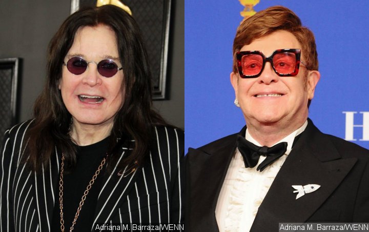 ozzy osbourne elton john video
