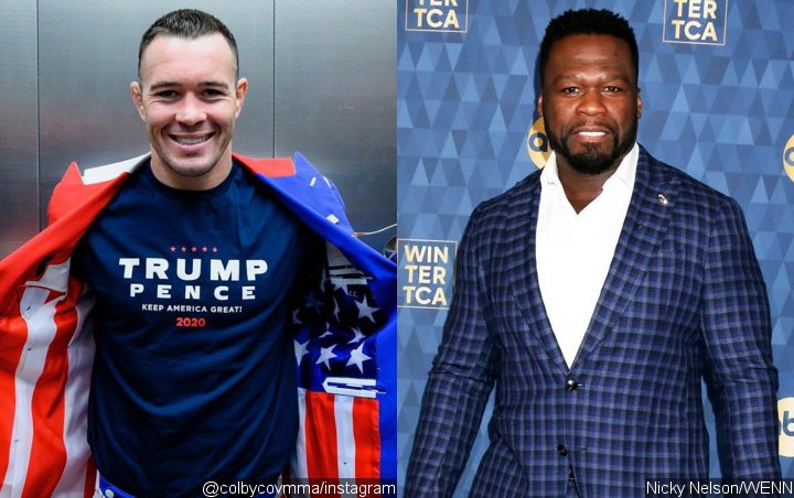 UFC Star Colby Covington Responds to 50 Cent's Shade With Fight Challenge