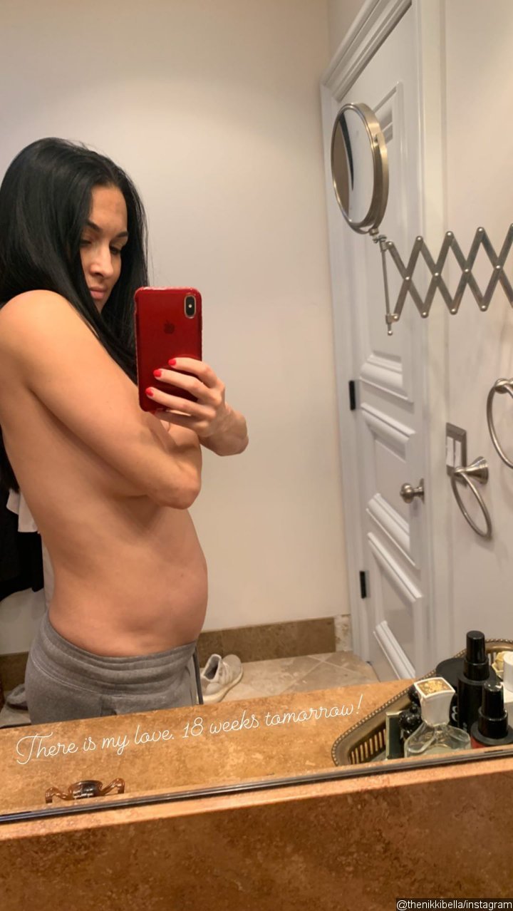 The 'Total Bellas' star, who is expecting her first child with fi...