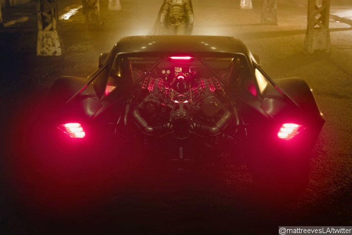 'The Batman' Official Set Photos Unveil Robert Pattinson's Vintage Batmobile