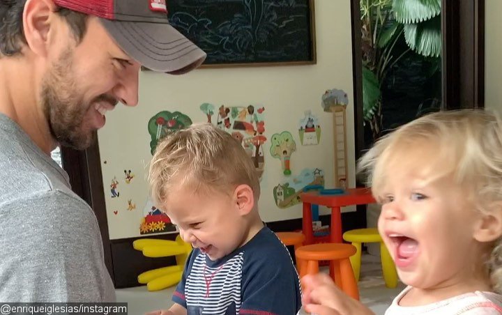 Enrique Iglesias Says His Twins Love Taking Roles Of Older Siblings To Newborn Baby Girl