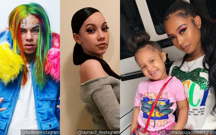 6ix9ine S Baby Mama Is Heartbroken Over His Family S Outing With Gf Jade S Daughter