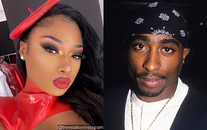 Megan Thee Stallion Likens Herself to Tupac Shakur for Giving 'Big Talk Energy'