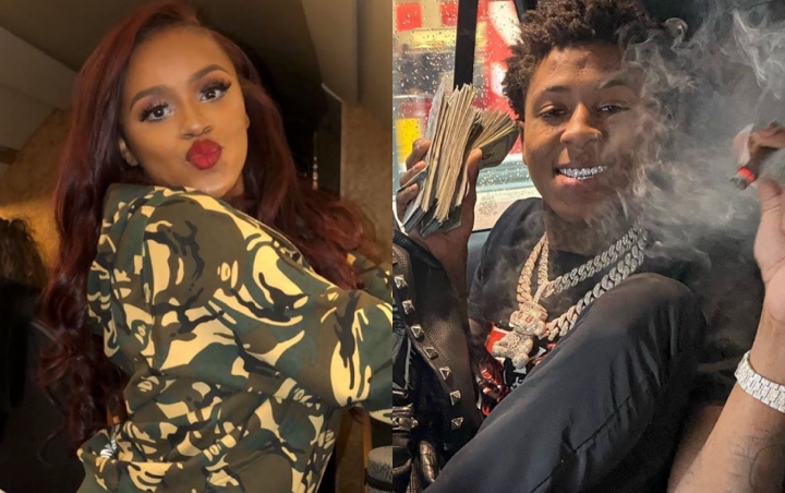 Internet Losing It After YaYa Mayweather Gets Lint Off NBA YoungBoy's Pants on IG Live