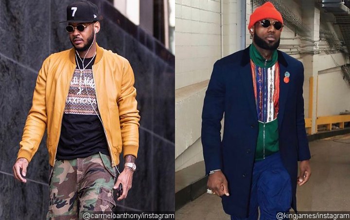 Carmelo Anthony Calls LeBron James 'MacGyver' for Saving Him From Drowning in Bahamas