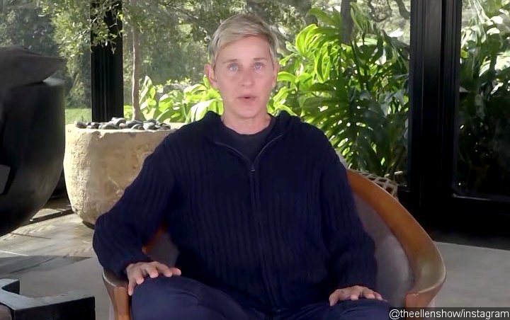 Ellen DeGeneres Returns to TV Show From Living Room to Support Staff Amid Coronavirus Crisis