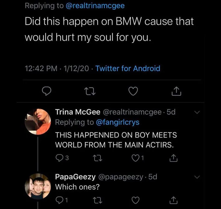 Trina McGee Claims She Endured Extreme Racism From the 'Boy Meets World' Main Cast