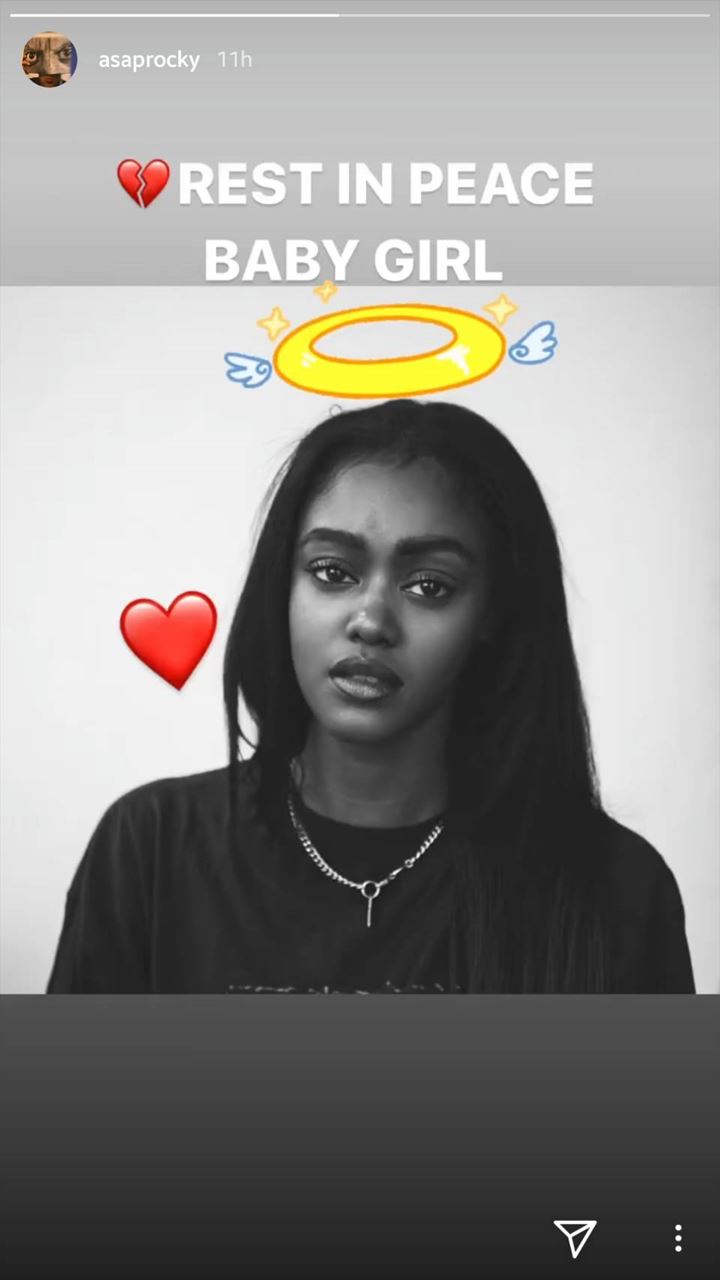 A$AP Rocky paid tribute to Chynna
