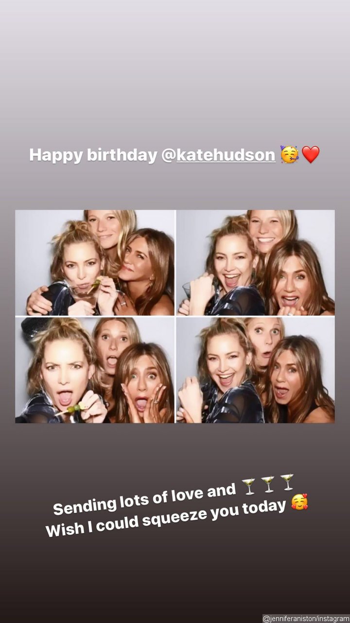 Jennifer Aniston paid birthday tribute to Kate Hudson