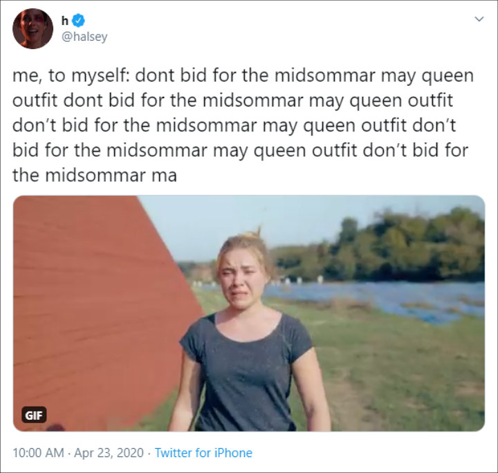 Halsey wants the May Queen dress