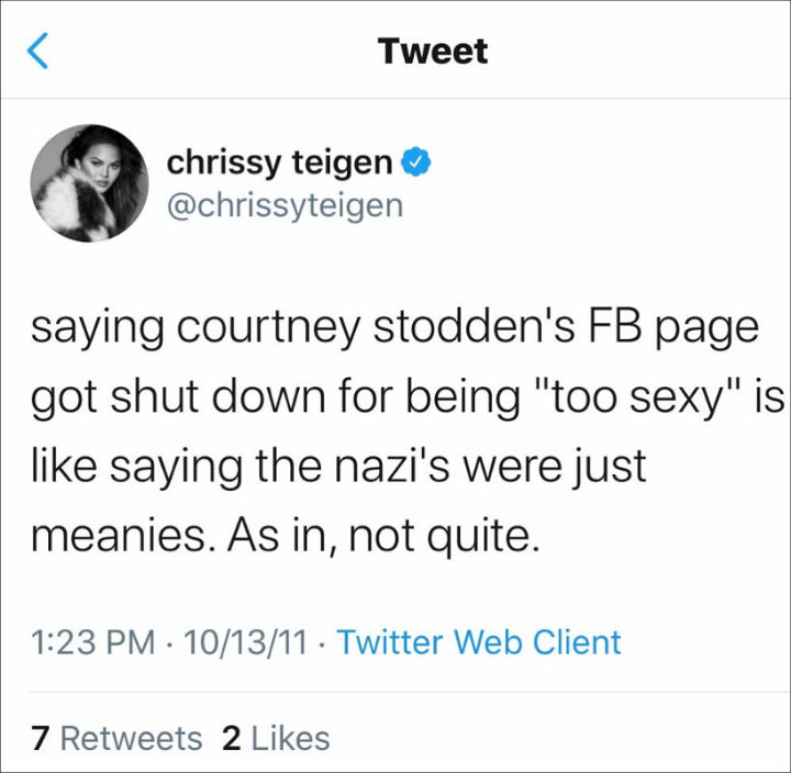 Courtney Stodden Exposes Chrissy Teigen's Bullying Tweets When She Was 16