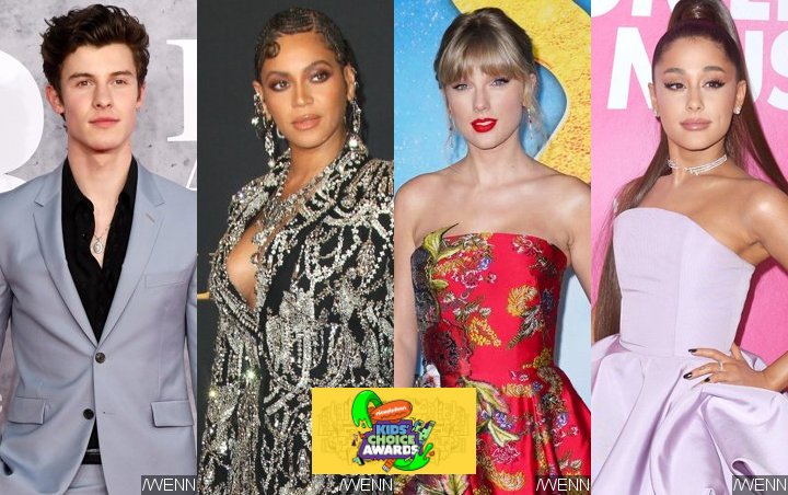 Shawn Mendes, Beyonce, Taylor Swift, Ariana Grande Among Winners at Virtual Kids' Choice Awards