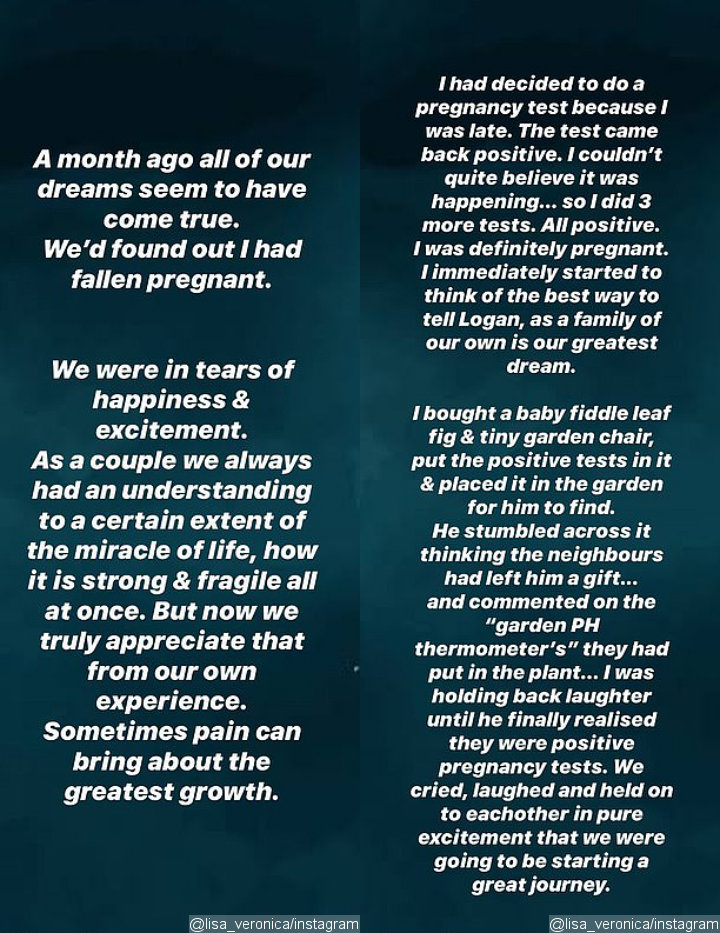 Lisa Origliasso Reveals She Suffered Ectopic Pregnancy