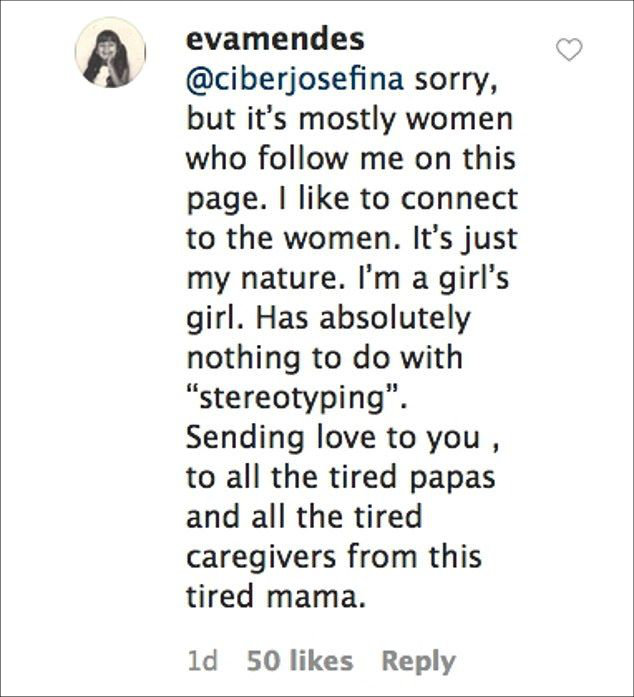 Eva Mendes Defends Ryan Gosling's Parenting Skills After Fan's Concerns