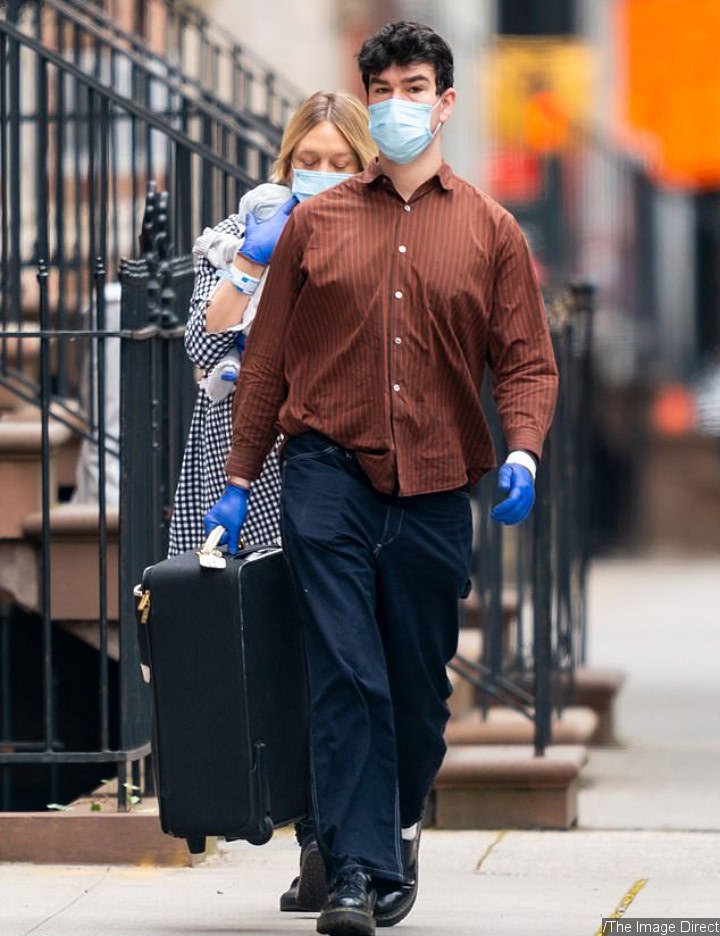 Chloe Sevigny With Newborn