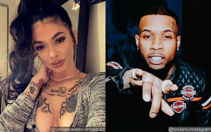 Celina Powell Sports Neck Brace After Beaten Up by Tory Lanez's Ex-Girlfriend