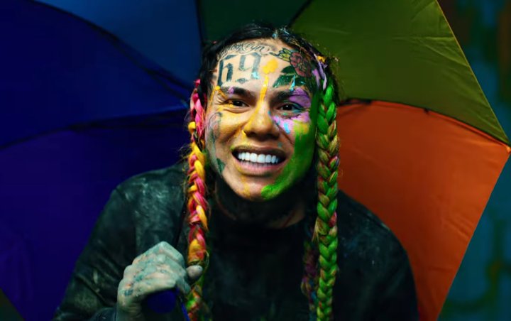 6ix9ine Offers Explosion Of Colors In Music Video For First Post
