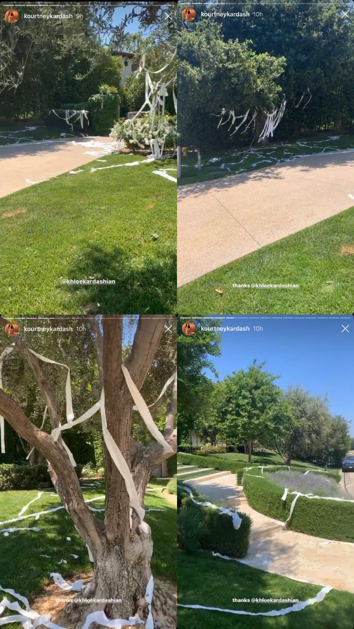 Kourtney Kardashian's IG Story