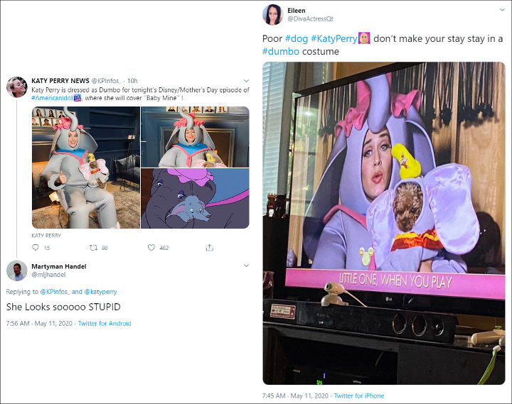 Katy Perry's Twitter Reaction 2