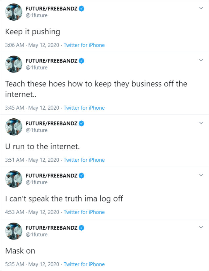 Future's Tweets 1