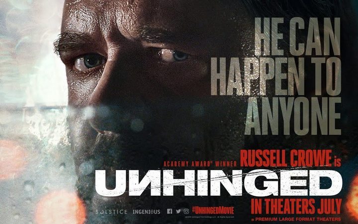 Russell Crowe's Movie 'Unhinged' to Come Out in July as Test for Cinema After Lockdown