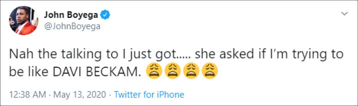 John Boyega Got 'Talking To' From His Mom Over Secret Chest Tattoo