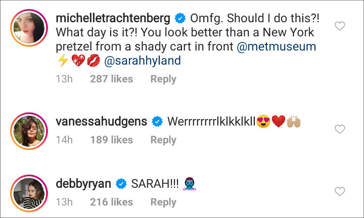 Sarah Hyland's IG Post