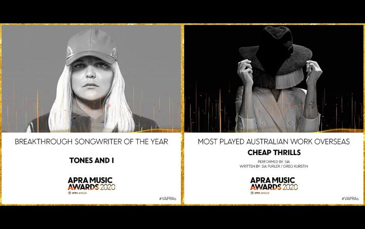 Tones And I Joins Sia as Winners at 2020 APRA Music Awards