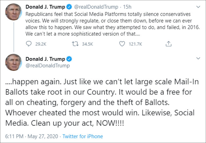 Donald Trump's Twitter Post 02