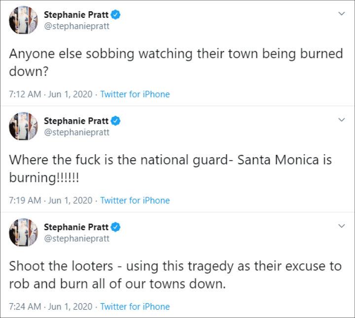 Stephanie Pratt's Tweets