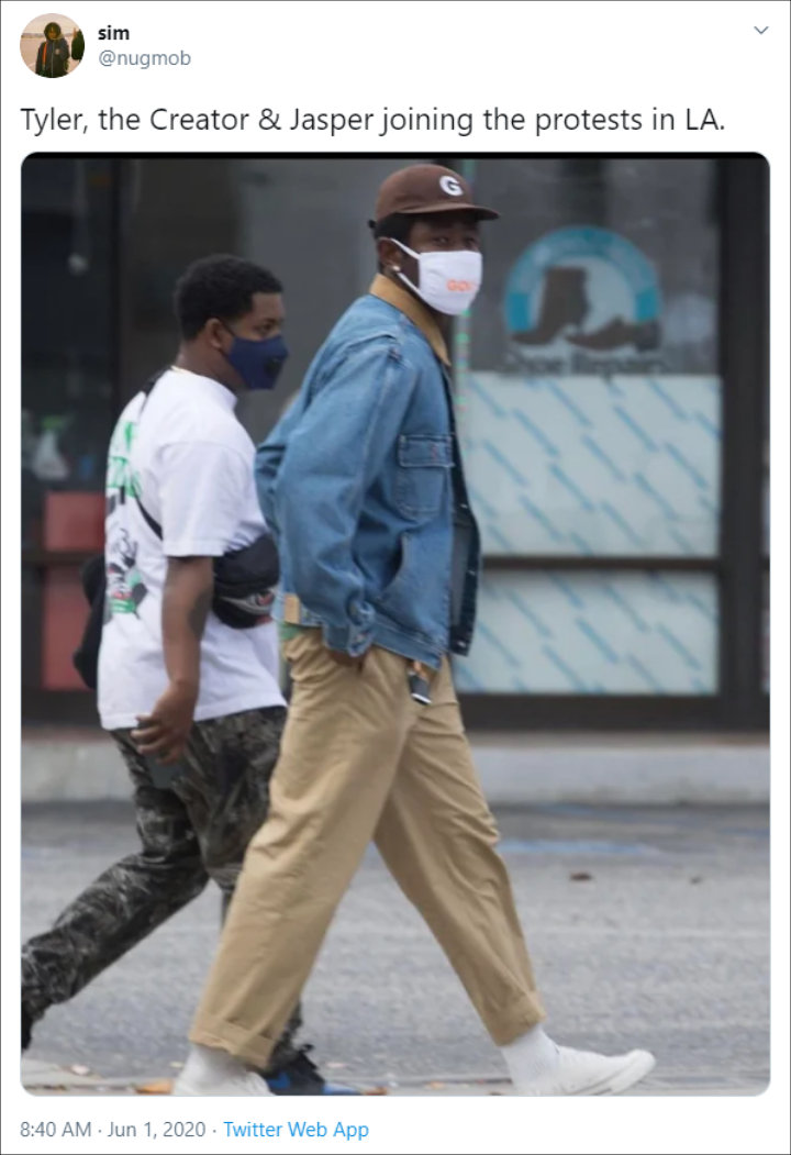 Tyler, the Creator Spotting