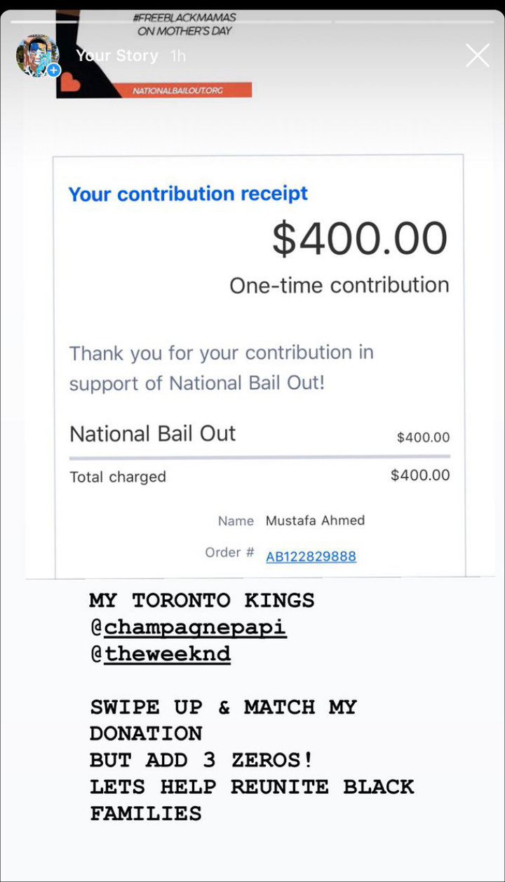 Mustafa the Poet's Donation
