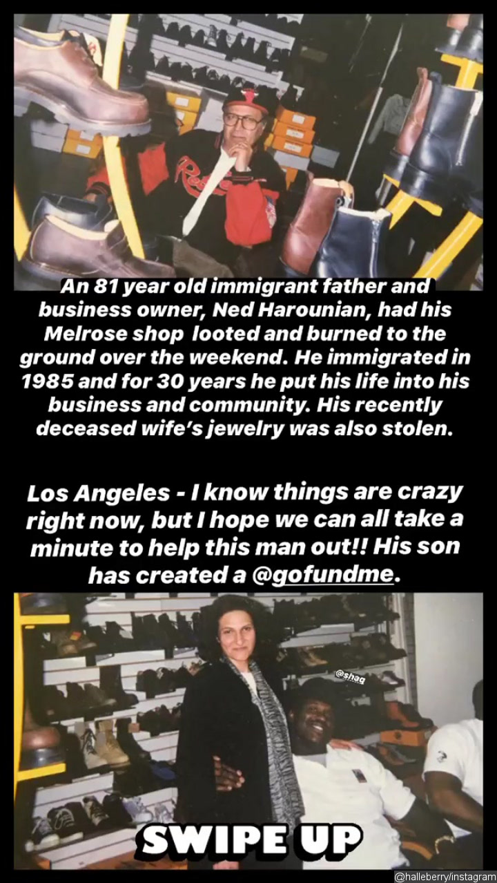Halle Berry's IG Story