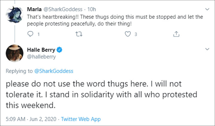 Halle Berry's Tweet 02