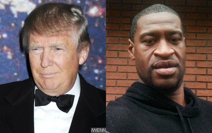 Donald Trump Dragged for Claiming George Floyd Is Happy in ...