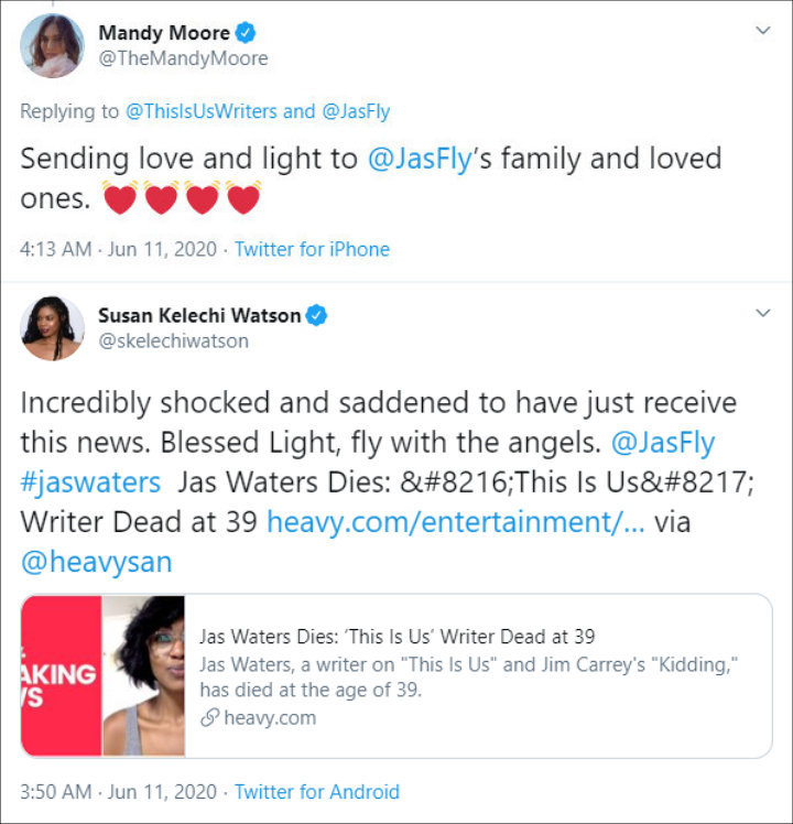 Twitter Condolences