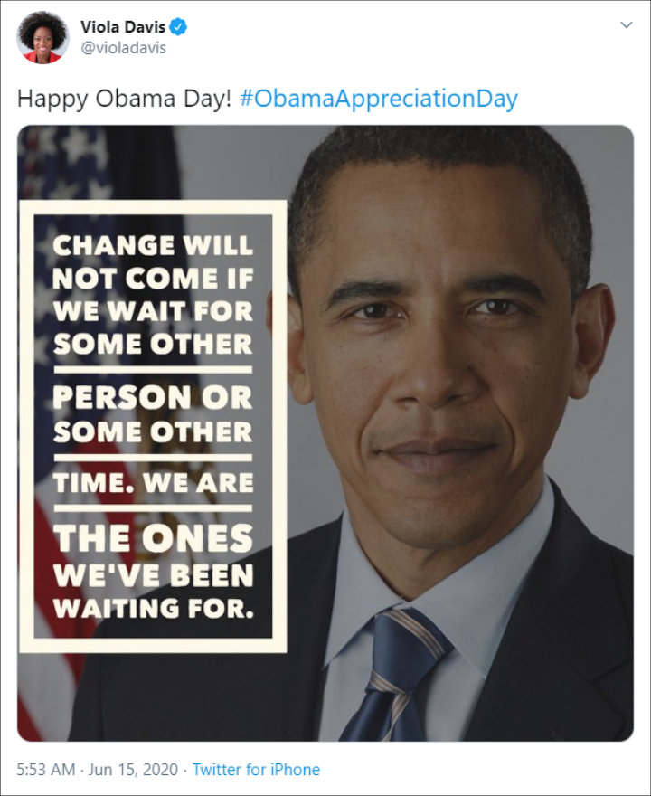 Viola Davis' Twitter Post