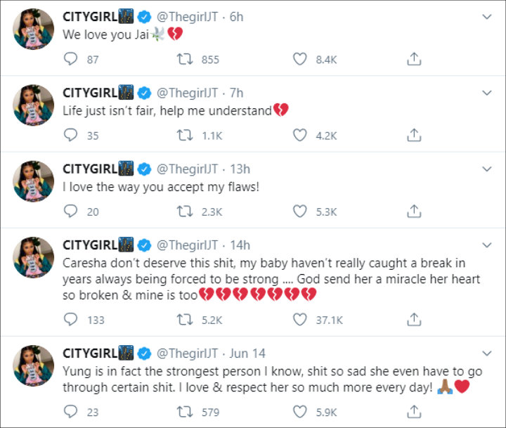 JT Sends Messages of Support to Yung Miami
